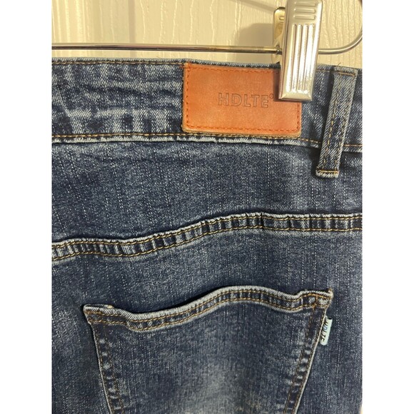 HDLTE Boyfriend Jeans Size 10 Dark Blue New With Tag - Picture 4 of 7